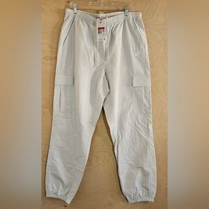 Nike Men's Light Gray Cargo Taper Leg Pants